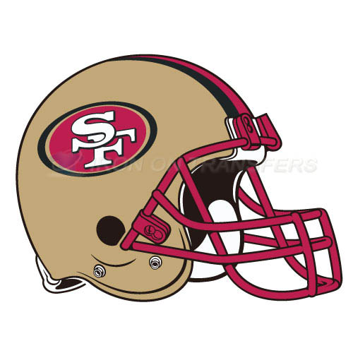 San Francisco 49ers Iron-on Stickers (Heat Transfers)NO.748